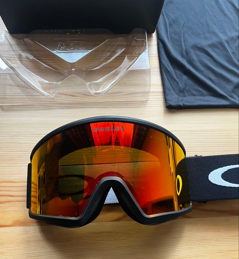 OAKLEY ゴーグル Target Line L Fire Iridium