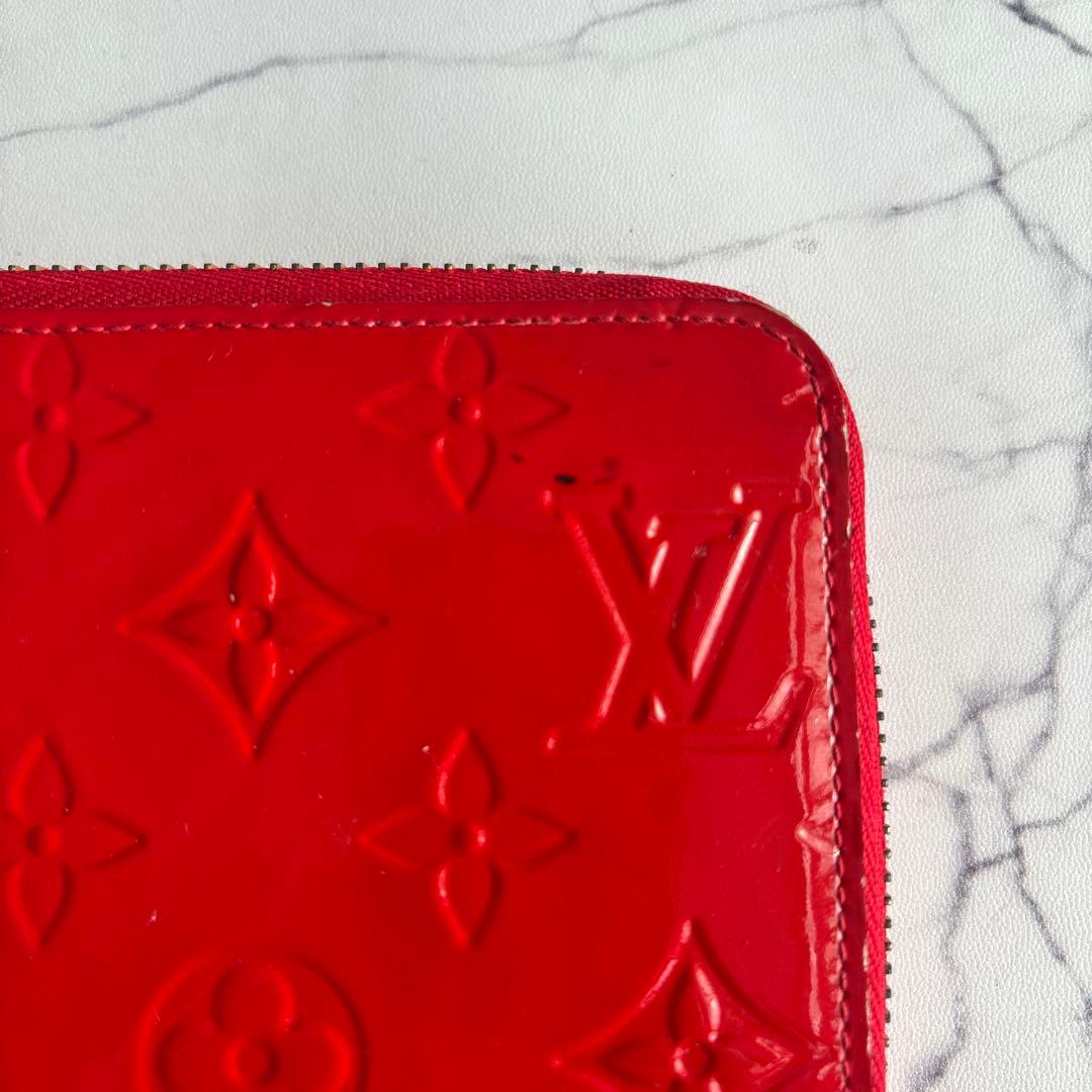 ルイヴィトン ジッピーウォレット ヴェルニ モノグラム ラウンド⑦B