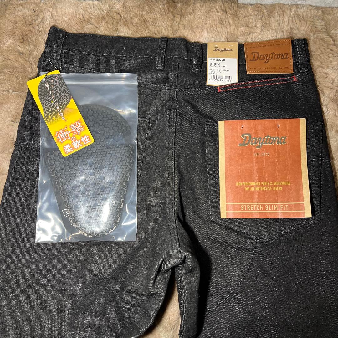 デイトナ　バイク ライディングパンツ 春夏秋 薄型プロテクター(ひざ)付属