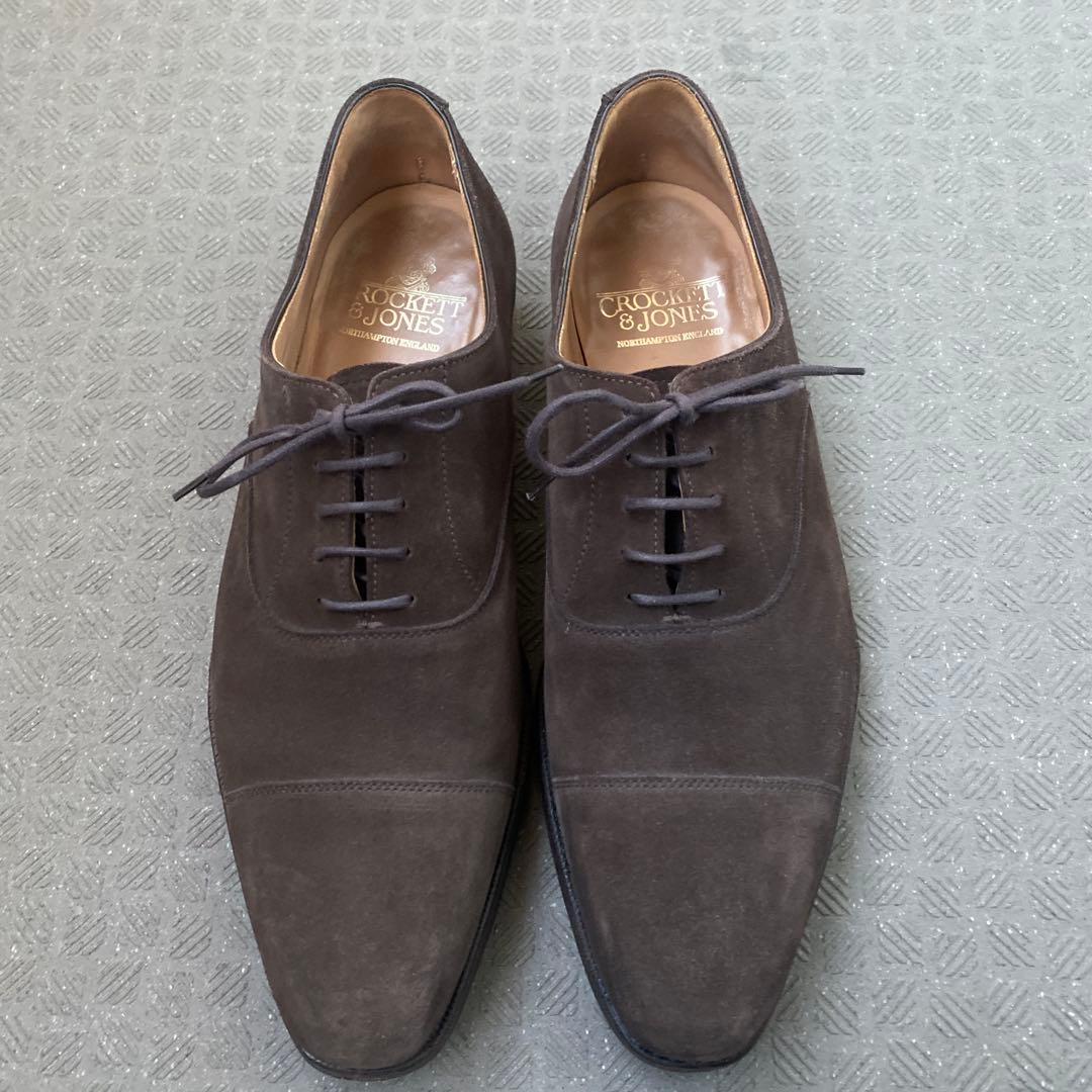 クロケットジョーンズ　HALLAM 5057 スウェードシューズ 7 1/2 E