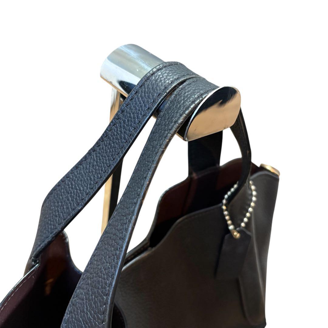 ✳︎美品✳︎コーチ ショルダーバッグ 2way ハドリー ホーボー シボ革 ブラック