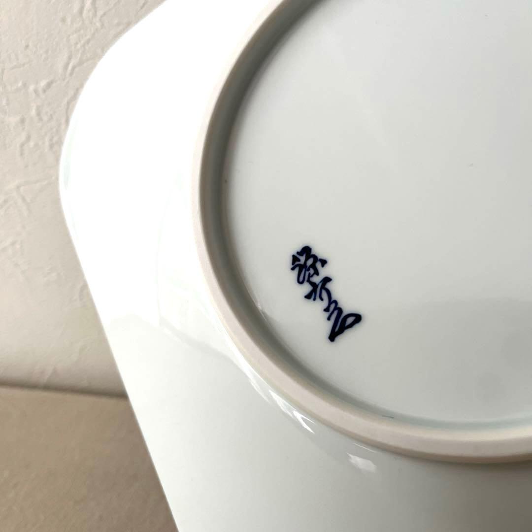 ☆K793○源右衛門窯　ウサギ紋スクエア大皿【未使用】元箱・栞・説明書有り