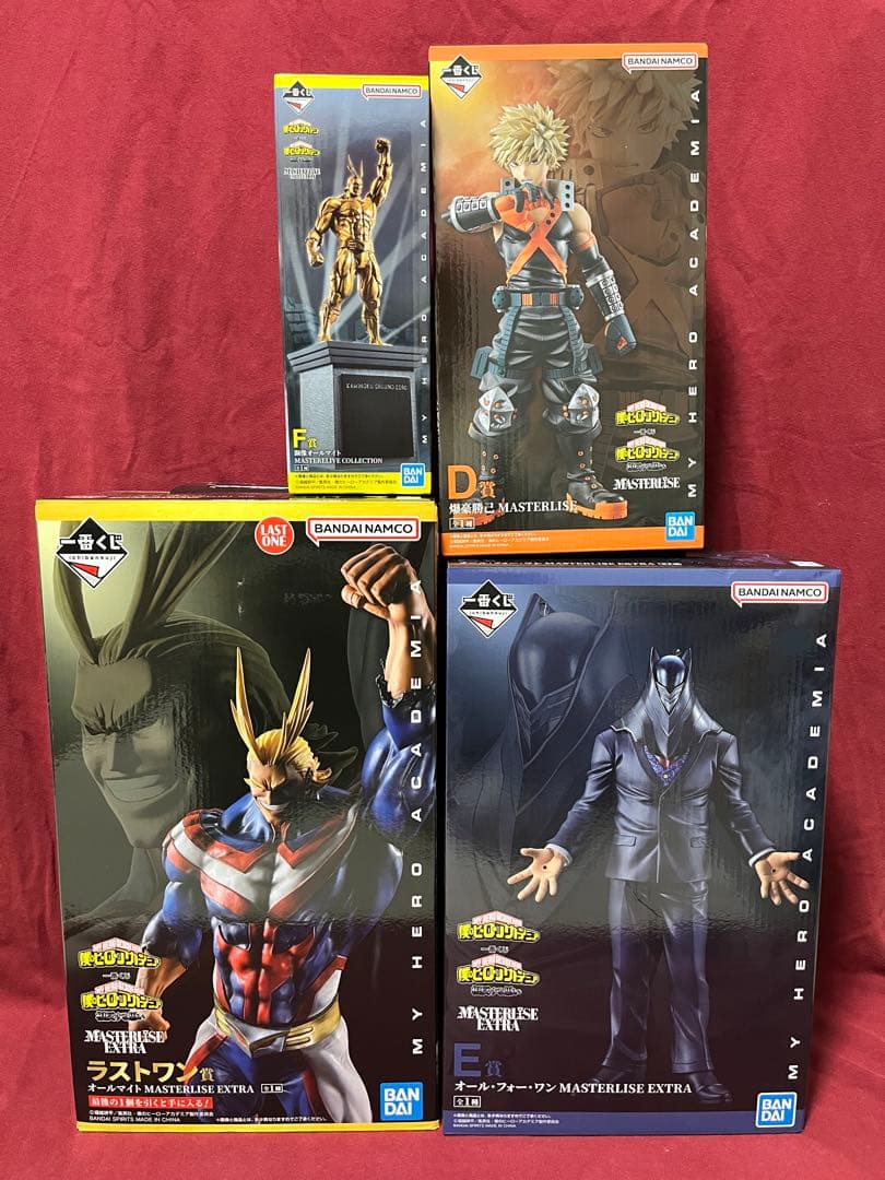 僕のヒーローアカデミア　一番くじ　『相反する思い』　フィギュア　まとめ売り