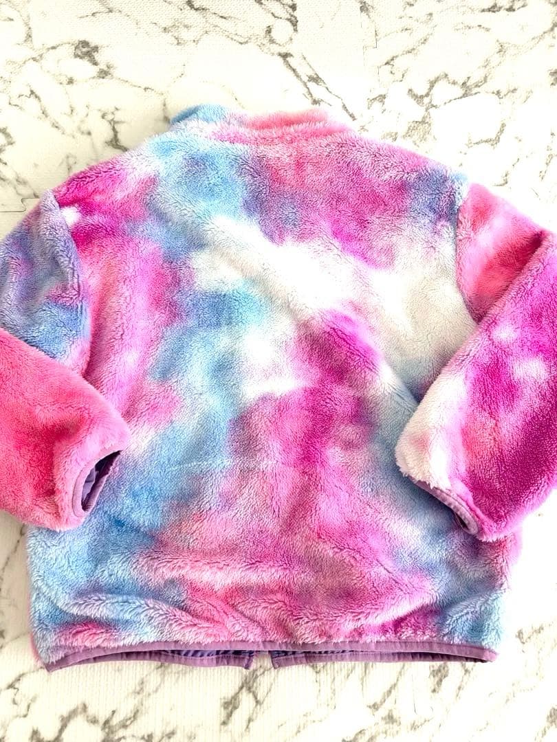 X-girl タイダイ柄 フリース　130 新品