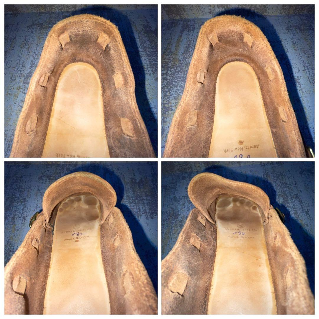 ★大人気★オーロラシューズ ミドルイングリッシュ【26】ブラウン 美品