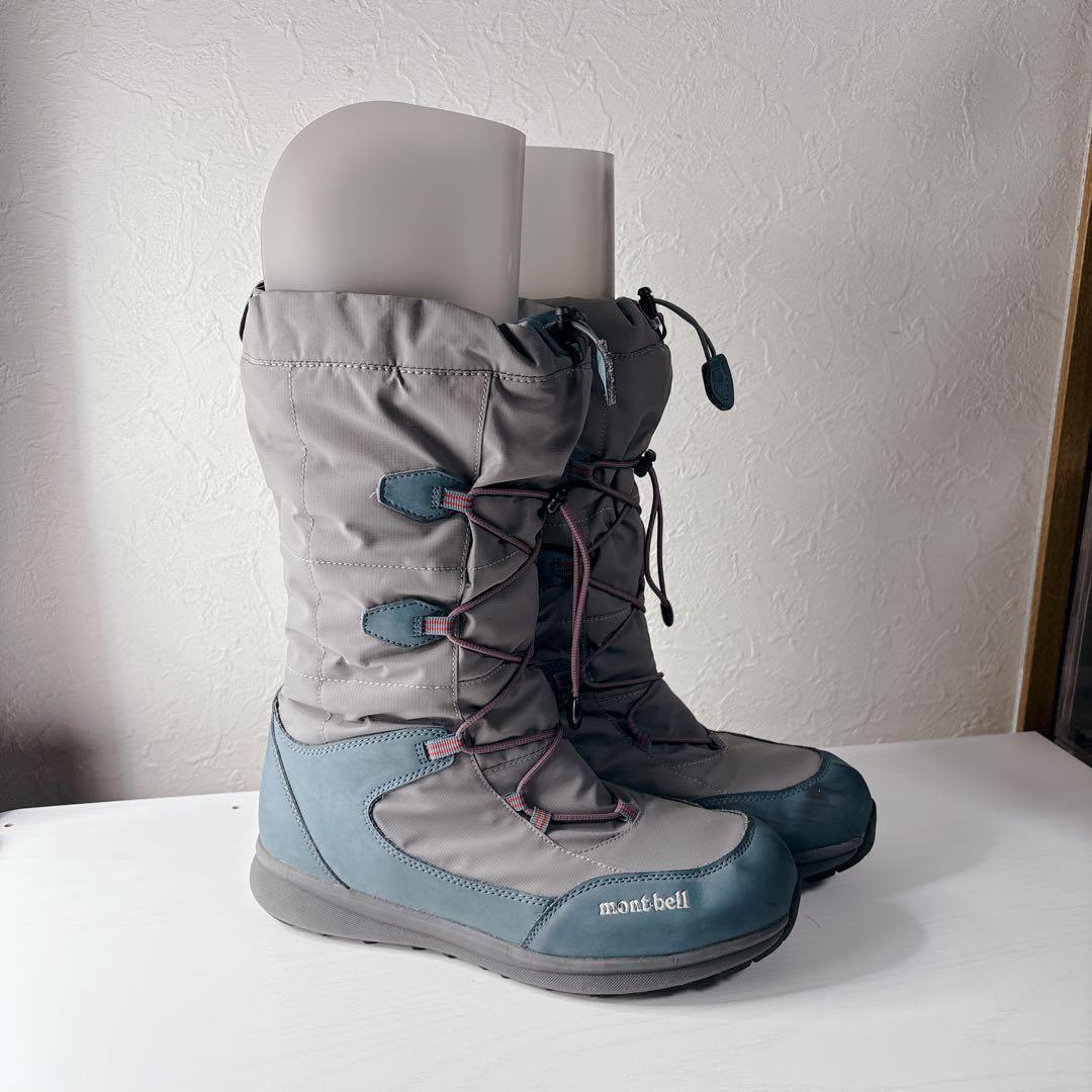 モンベル　アスペンブーツ　スノーブーツ　ウィンターブーツ　防寒　防水　25cm