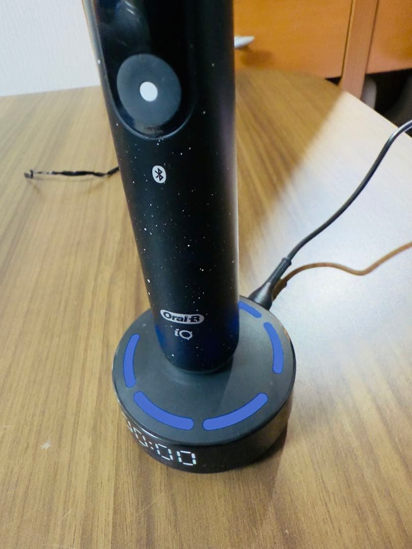 超美品★ブラウン 電動歯ブラシ オーラルB iO10コズミックブラック　新ブラシ