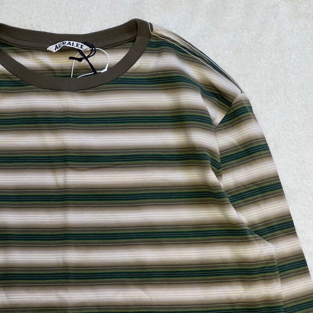 トップス GRADIENT STRIPE JERSEY L/S TEE