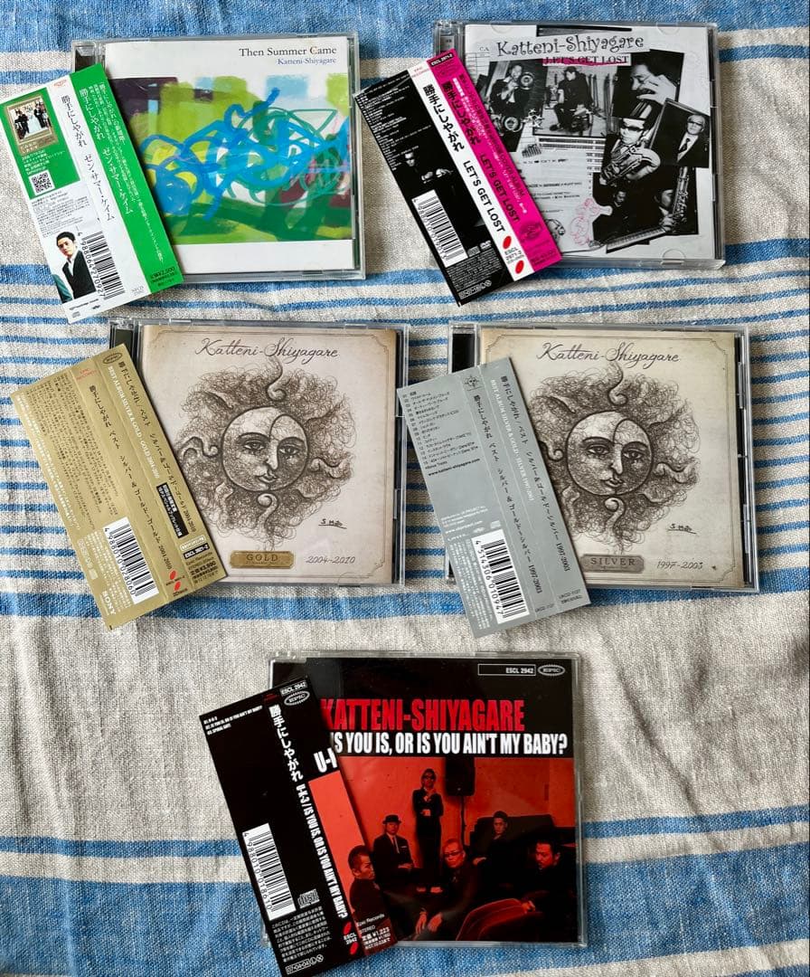 勝手にしやがれ　CD21枚/DVD2枚/未開封タオル3枚・シール/他