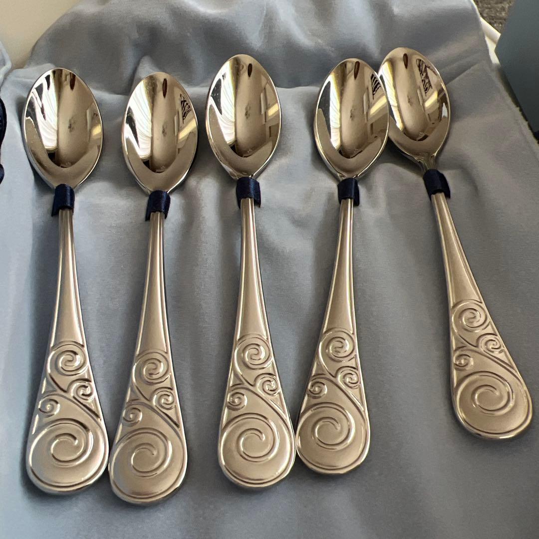 ウェッジウッド　スワル　タイニー　スプーンフォークセット　未使用