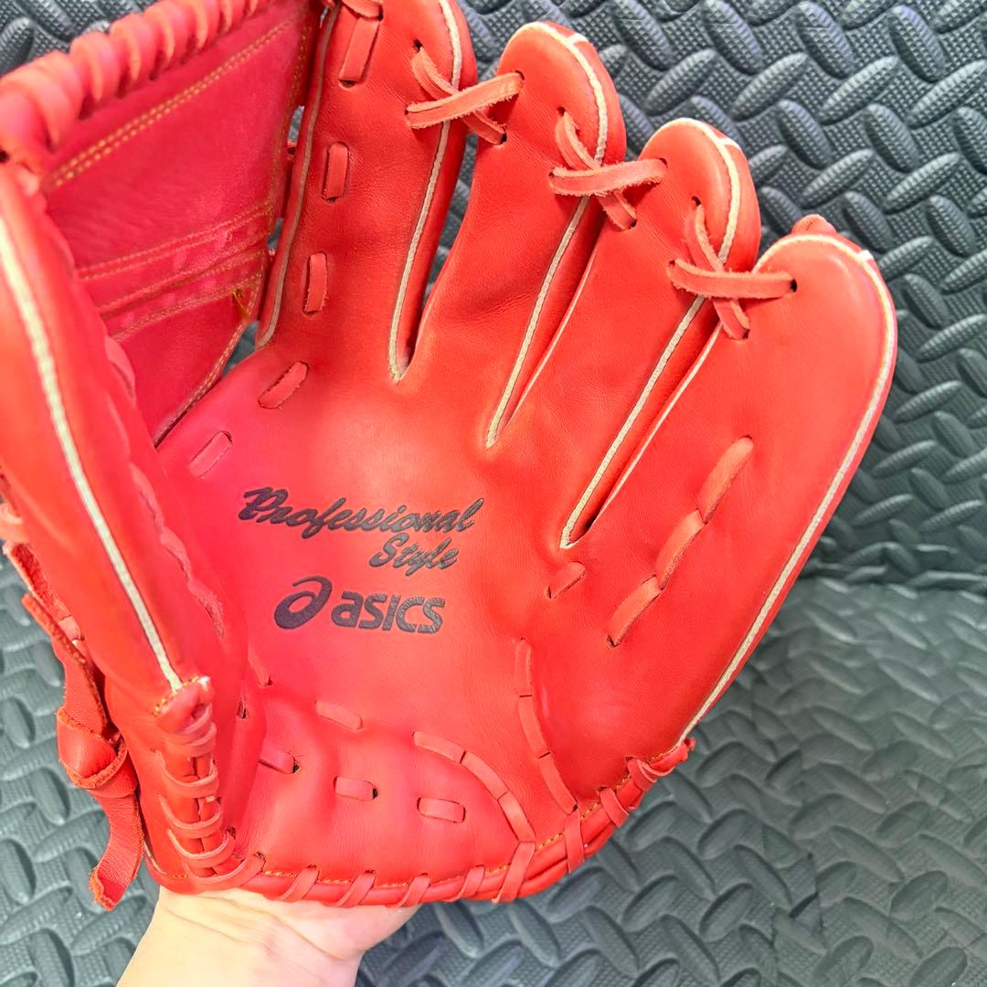 未使用 asicsアシックス 大谷翔平モデル 軟式 ピッチャー用グローブ 廃盤品