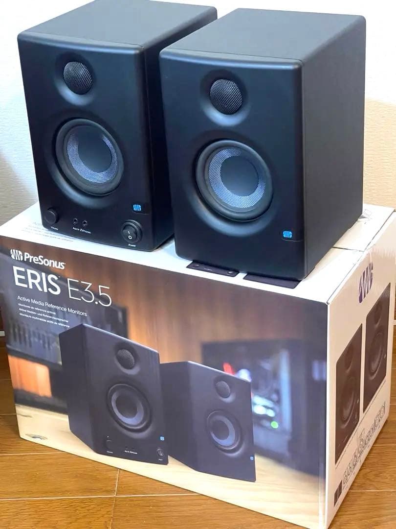 【プリソナス】PreSonus Eris E3.5 スタジオモニタースピーカー