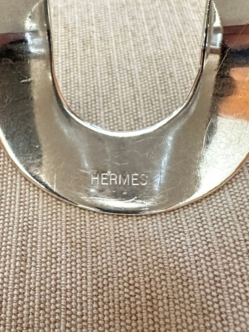HERMES エルメス アノーブレスレット トゥアレグ GM バングル