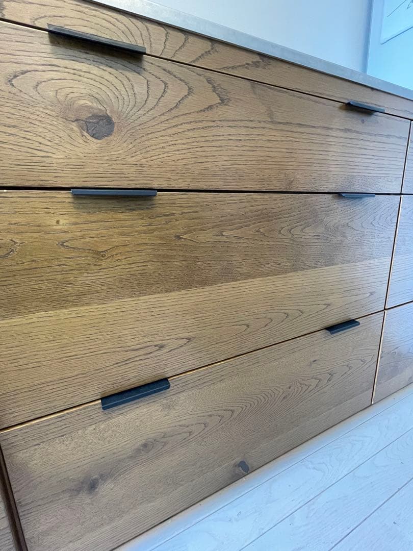 【キーボー様】unico ADDAY(アディ) キッチンボード W1230