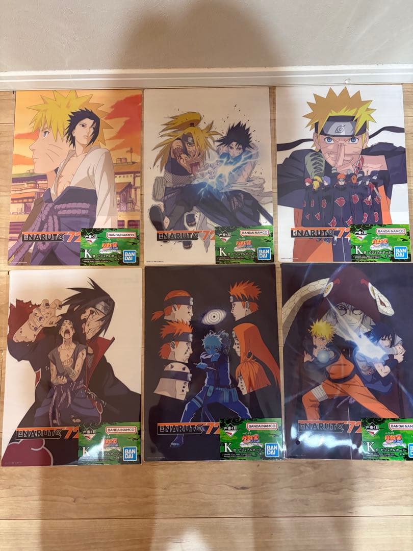 NARUTO 一番くじ　ラストワン　おまけ(I賞J賞コンプ)