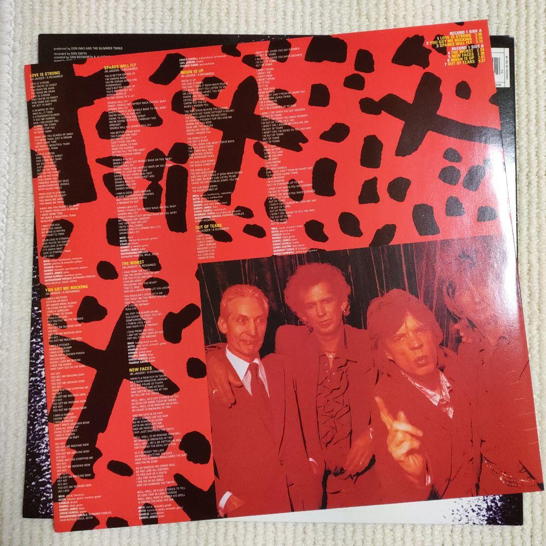 【ＵＫ.Org盤２ＬＰレコード】ローリング・ストーンズ／ヴードゥー・ラウンジ