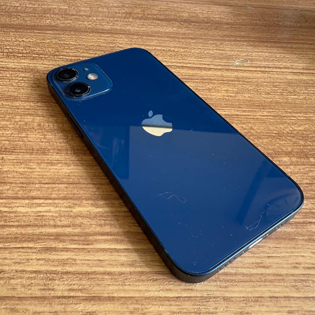 iPhone 12 mini 64GB 青 SIMフリー バッテリー劣化