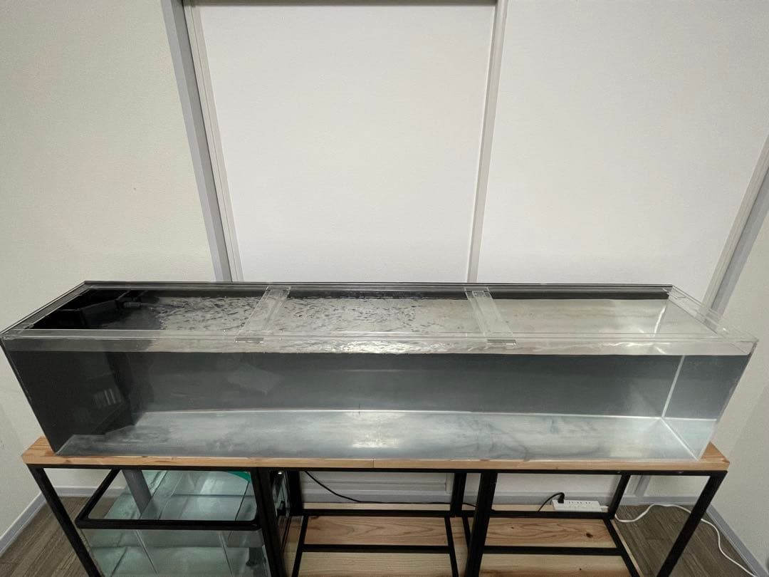 【引き取り限定】アクリルオーバーフロー水槽セット1800