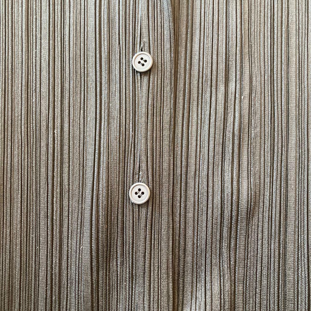 ISSEY MIYAKE プリーツデザイン シャツ