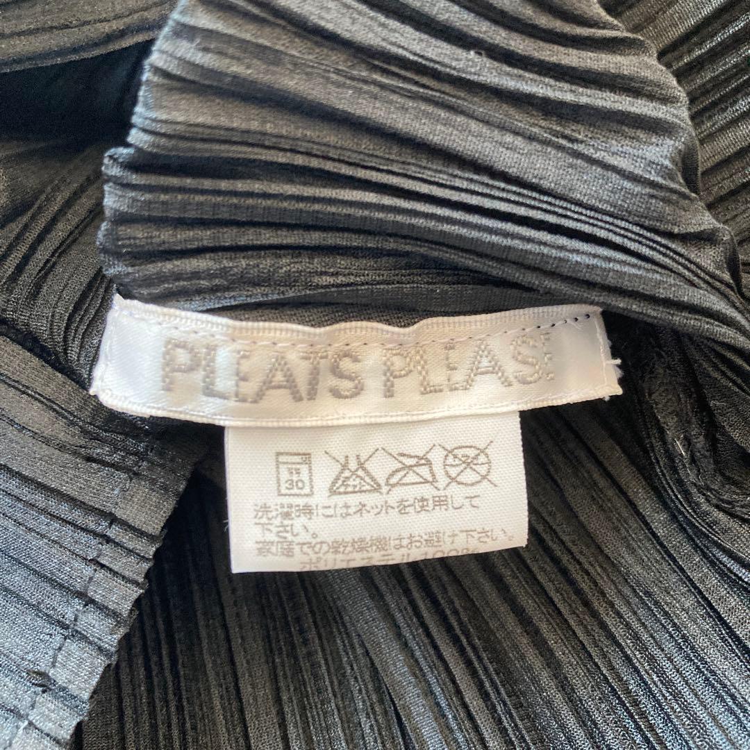 ISSEY MIYAKE プリーツデザイン シャツ