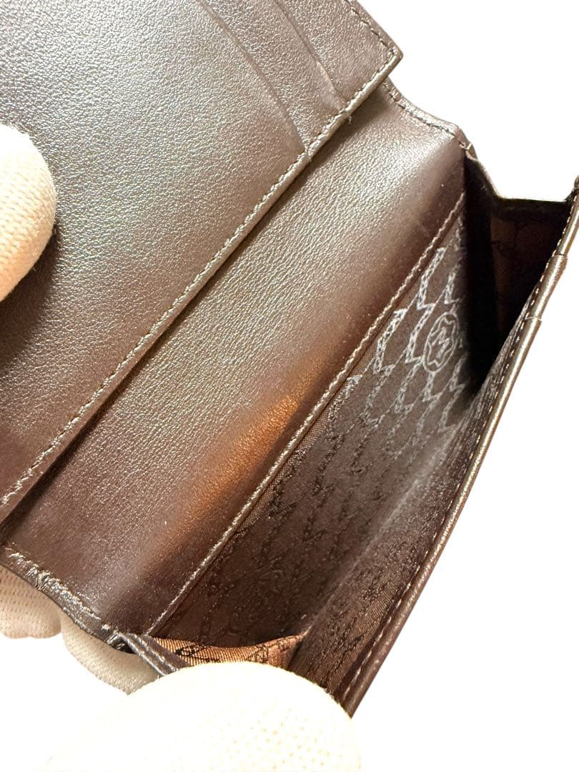 美品☆Mont Blanc 名刺入れ カードケース クロコ　レザー　ブラック