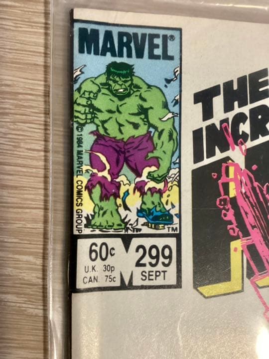 The incredible HULK #299〜#302 アメコミ　マーベル