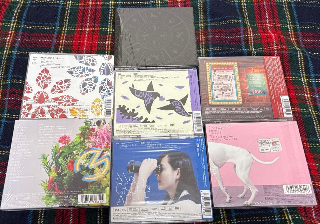 Mrs. GREEN APPLE 初回限定盤 7枚