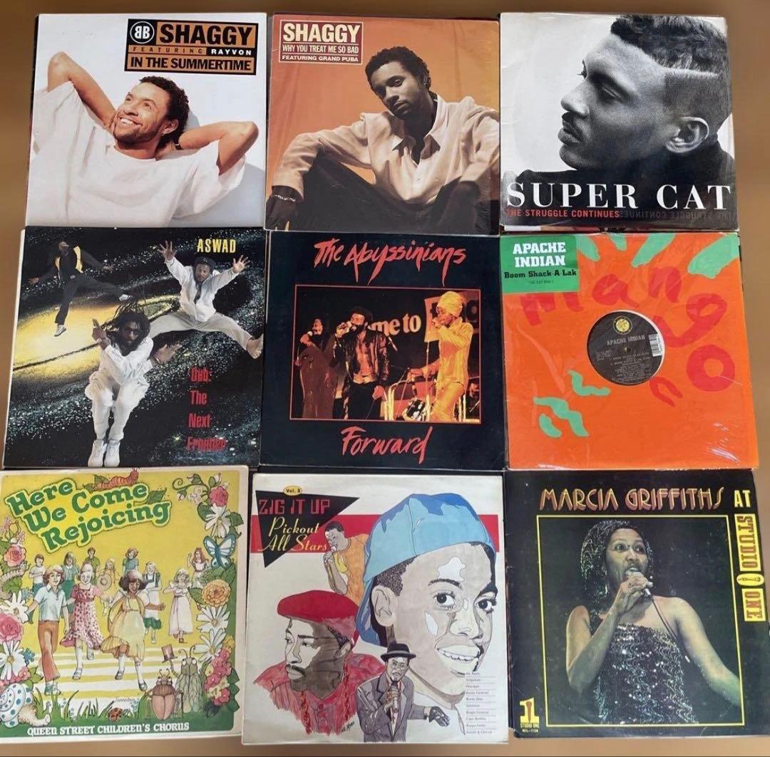 ボブマーリー✴︎ジミークリフ✴︎その他アナログ盤✴︎まとめ売り32枚➕シングル3枚