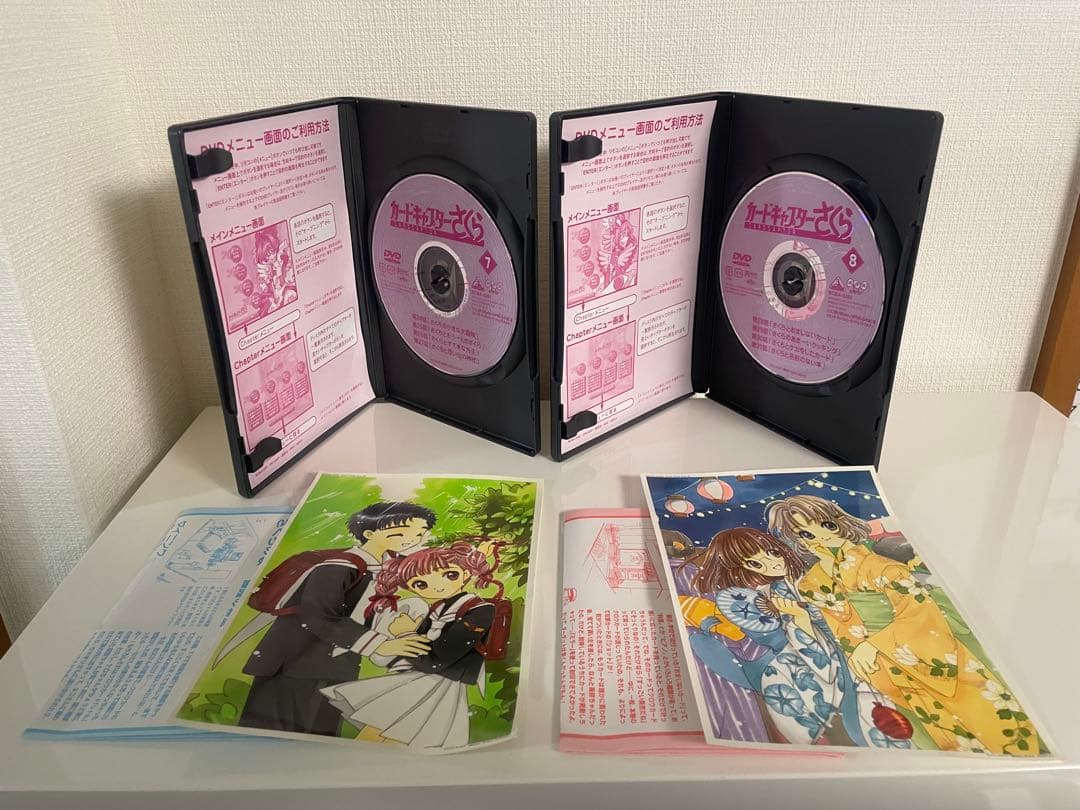 カードキャプター さくら DVD 全巻 18巻 ＋ 劇場版 DVD 2枚 セット