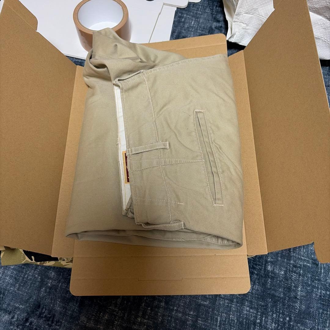 Real McQueen ベージュ チノパン 34