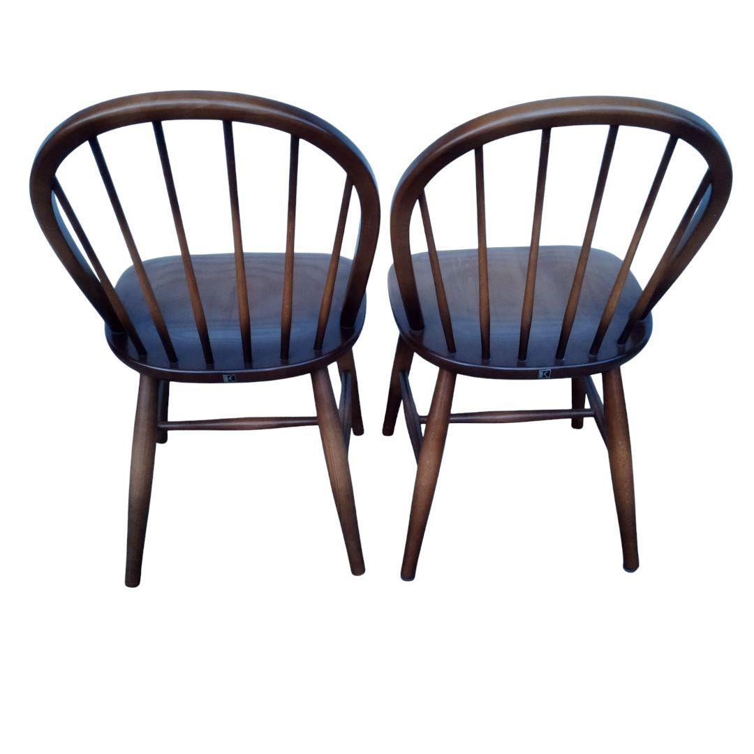 YIN灯日々専用【美品】飛騨産業　ウィンザーチェア　フープバック　12脚セット①