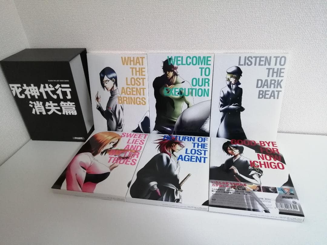 BLEACH ブリーチ 死神代行消失篇 初回限定版　ＤＶＤ　全6巻セット