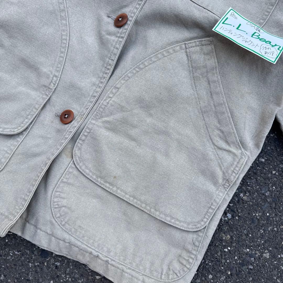 80s USA製 L.L.Bean ハンティングジャケット