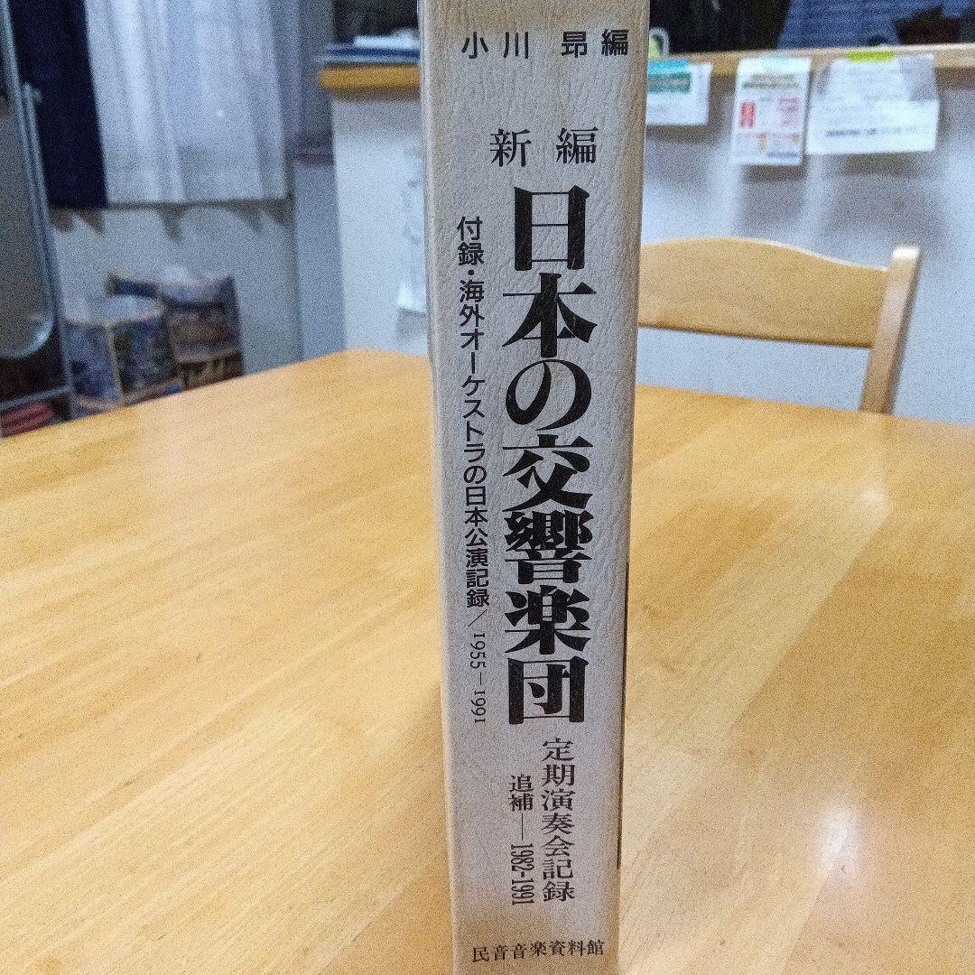 日本の交響楽団 定期演奏会記録 追補 1982-1991