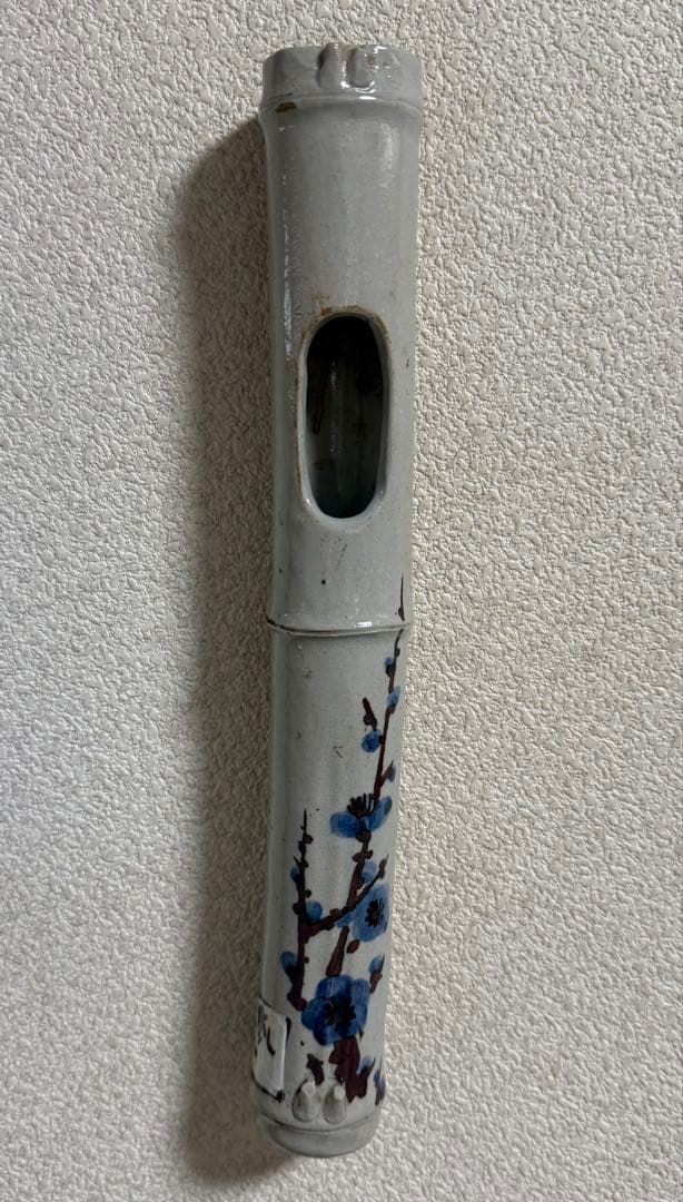 乾山　壁がけ花入　茶道具　共箱　送料込み251219