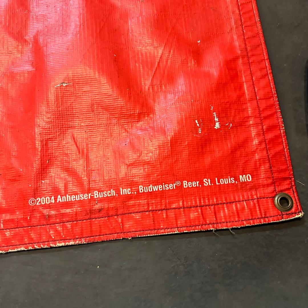 【超巨大・激レア】Budweiser (バドワイザー) 大型バナー 約9.7m