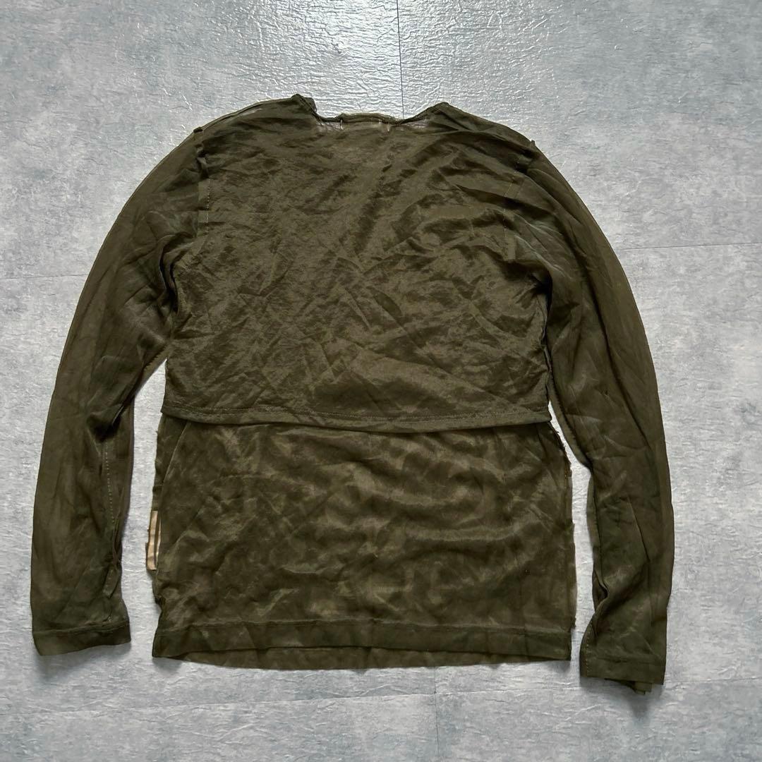 コムデギャルソン コムコムvintageパワーネットトップスカットソー希少