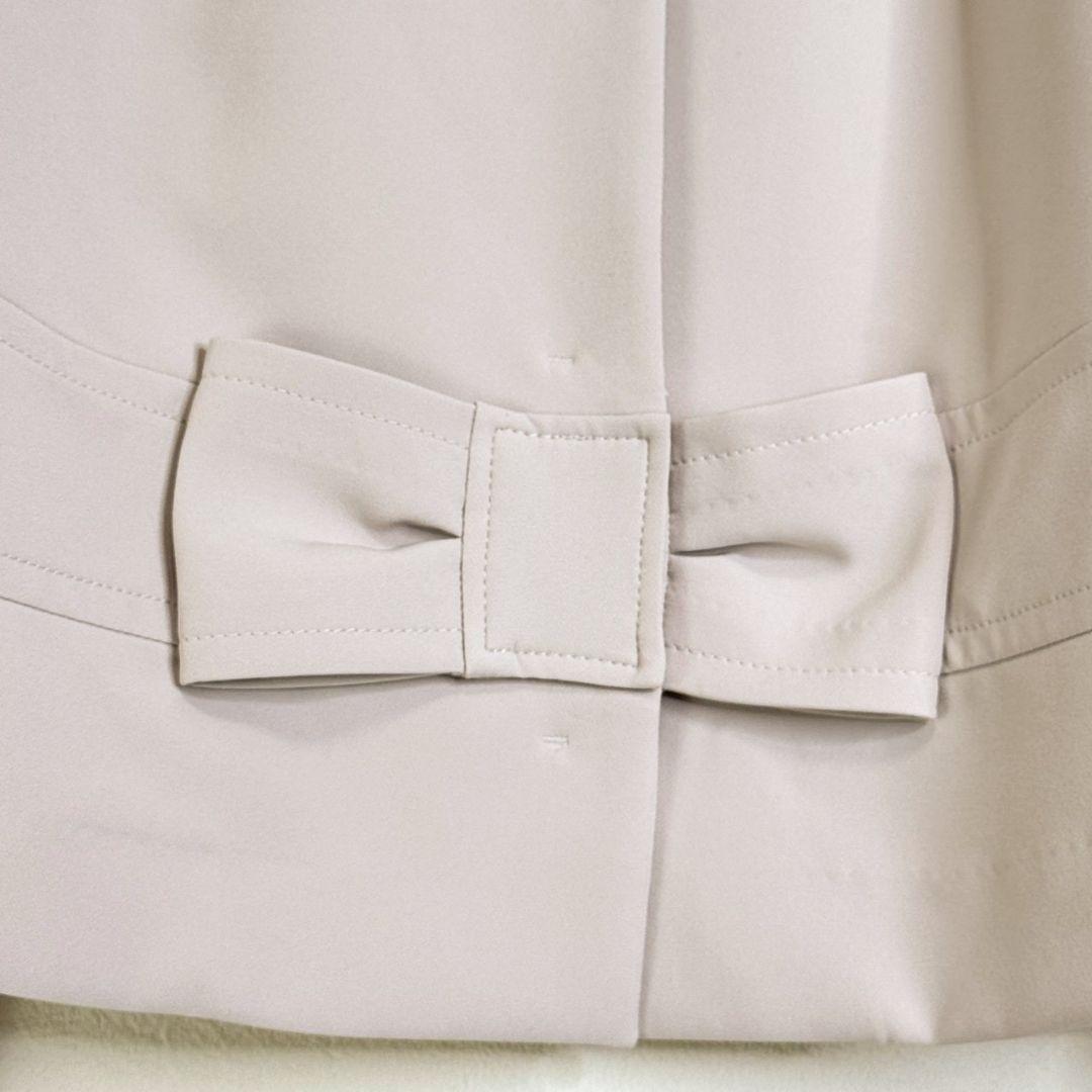 ローズティアラ大きいサイズ ダブルクロスリボンジャケット