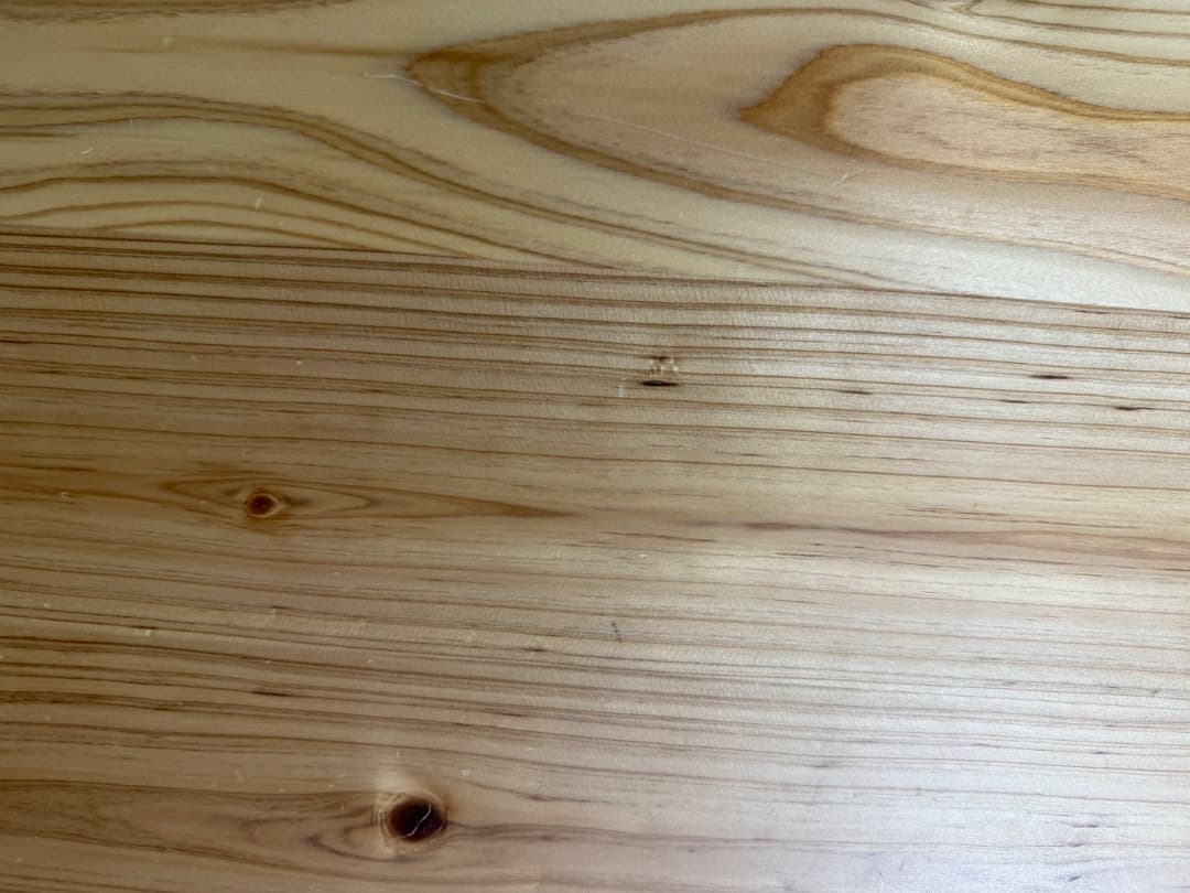 KANADEMONO かなでもの TABLE 無垢 杉 Black Steel