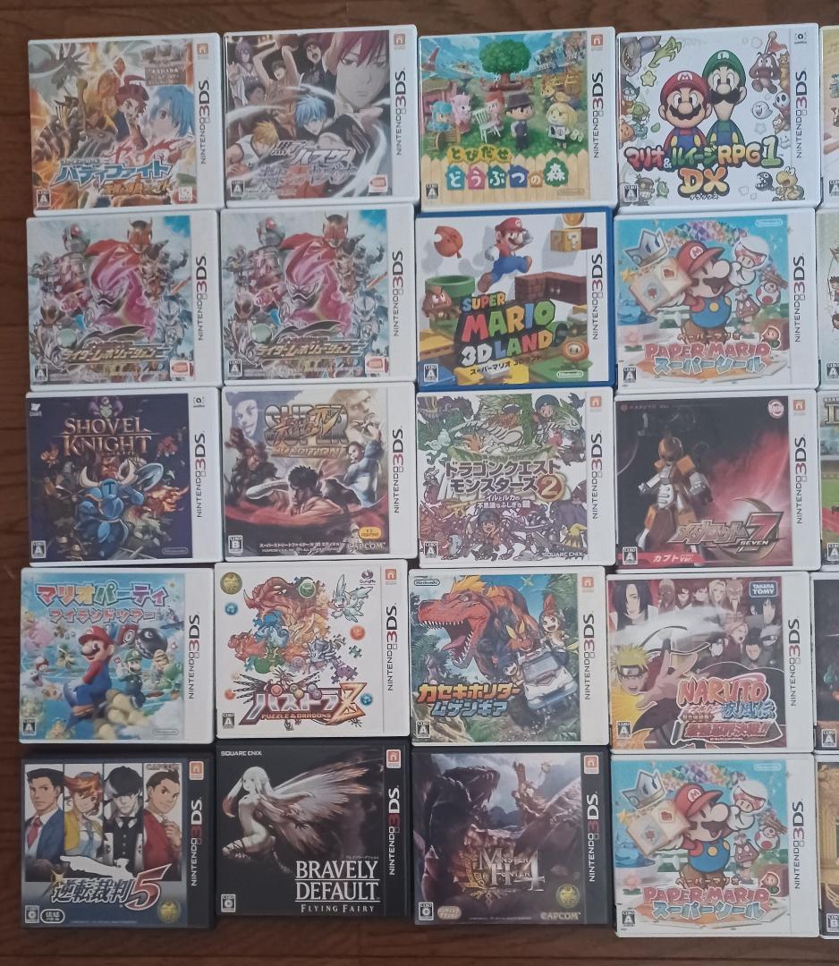 Y*)様 ニンテンドー3DS ソフト　40個　まとめ売り
