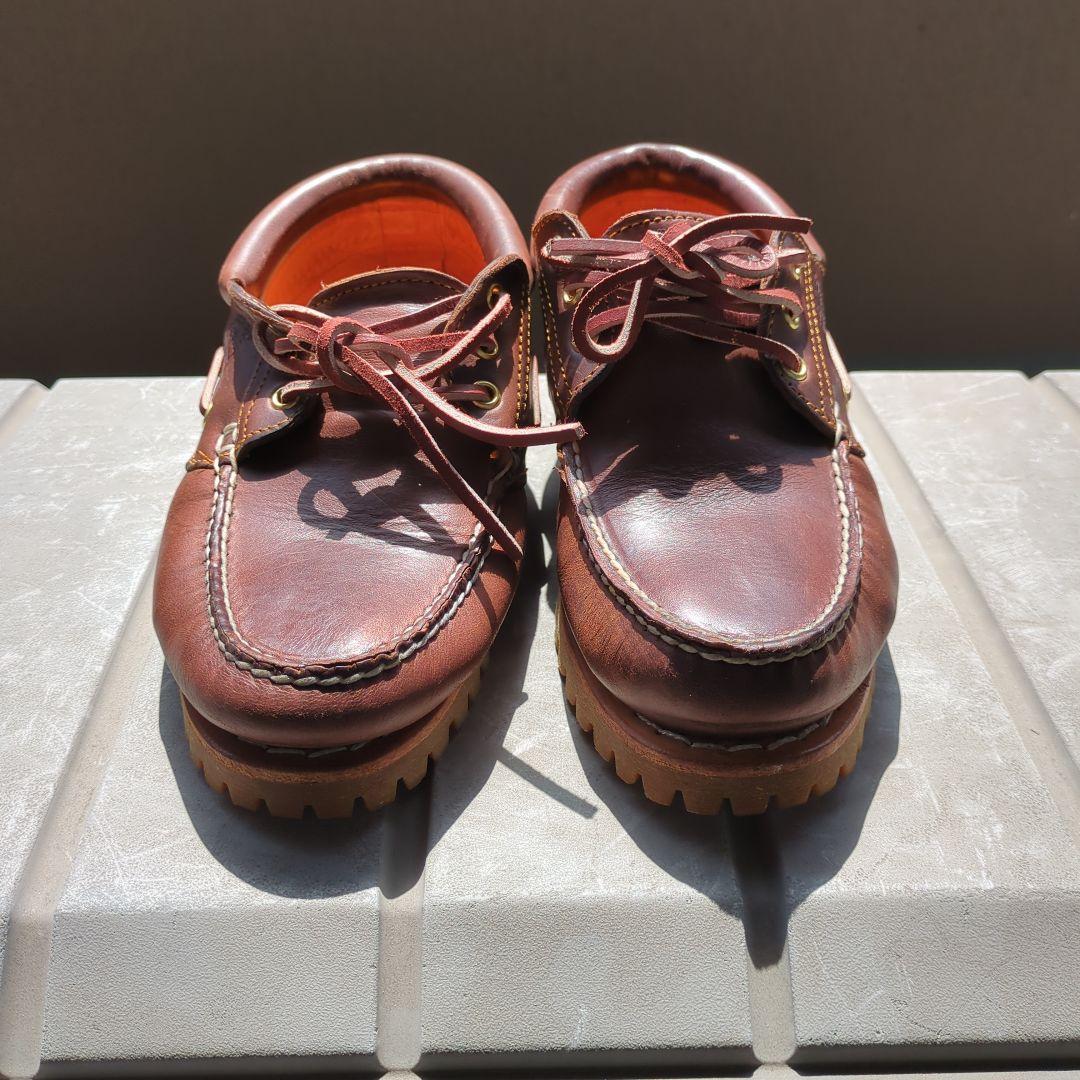 ティンバーランド アイコン スリーアイ クラシックラグ - バーガンディー