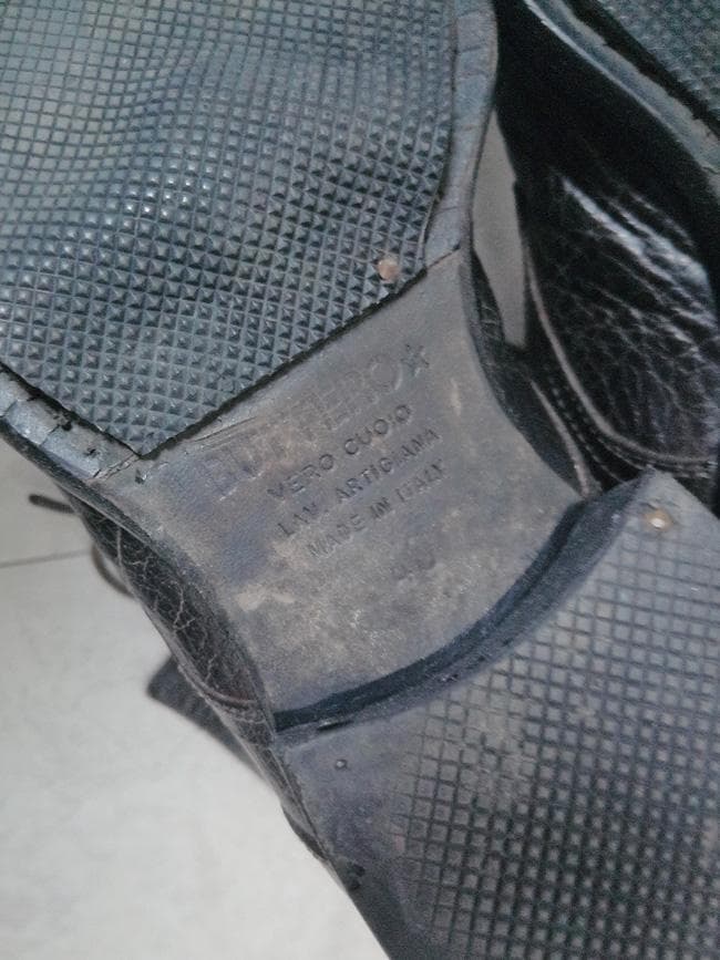 BUTTERO ブッテロ レースアップ レザーブーツ メンズ 40 イタリア製