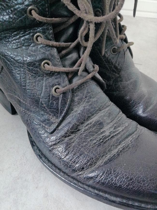 BUTTERO ブッテロ レースアップ レザーブーツ メンズ 40 イタリア製