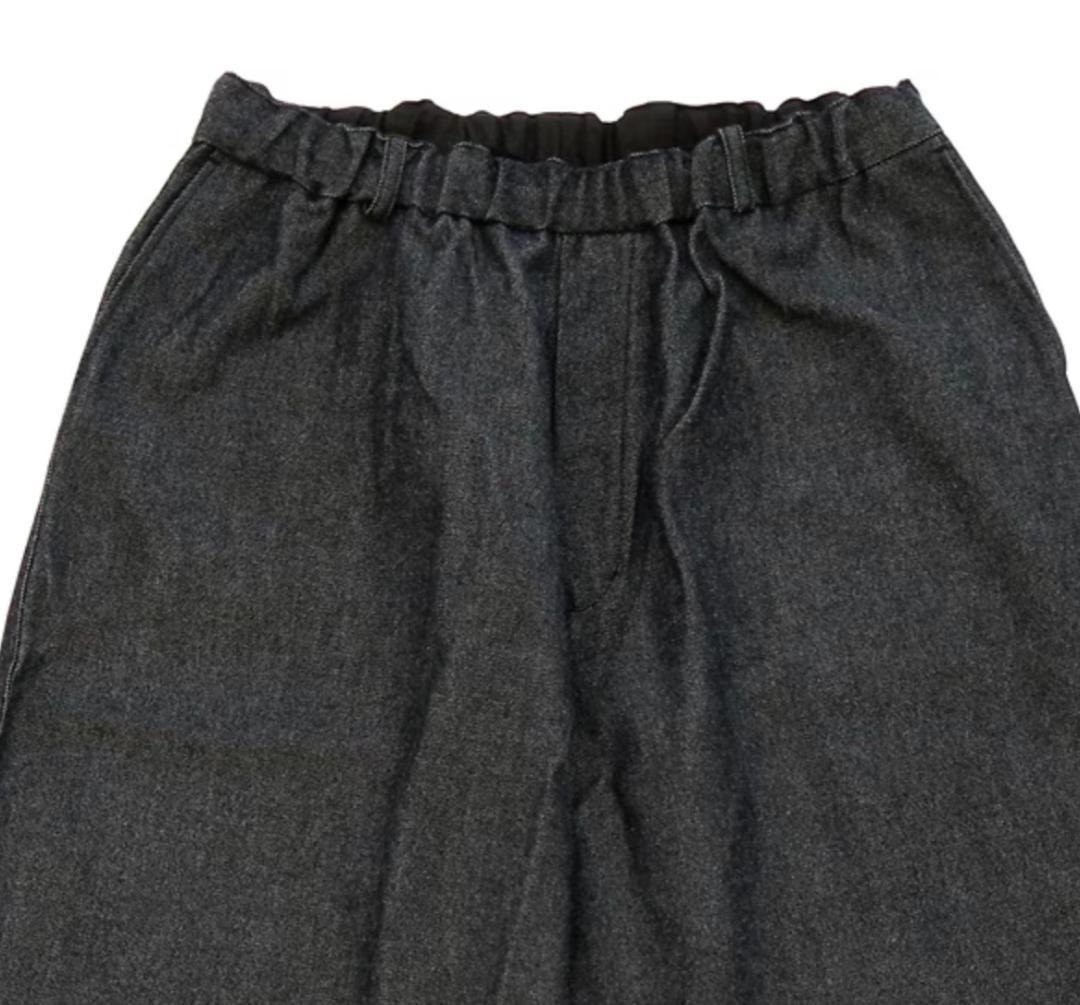 MITTAN　PT-125　NMウールOCツイルパンツ　白黒