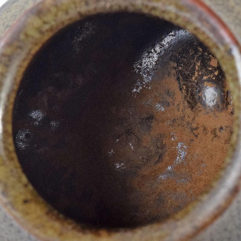 茶道具　瀬戸焼　茶入　仕覆・時代箱付　M　R8633