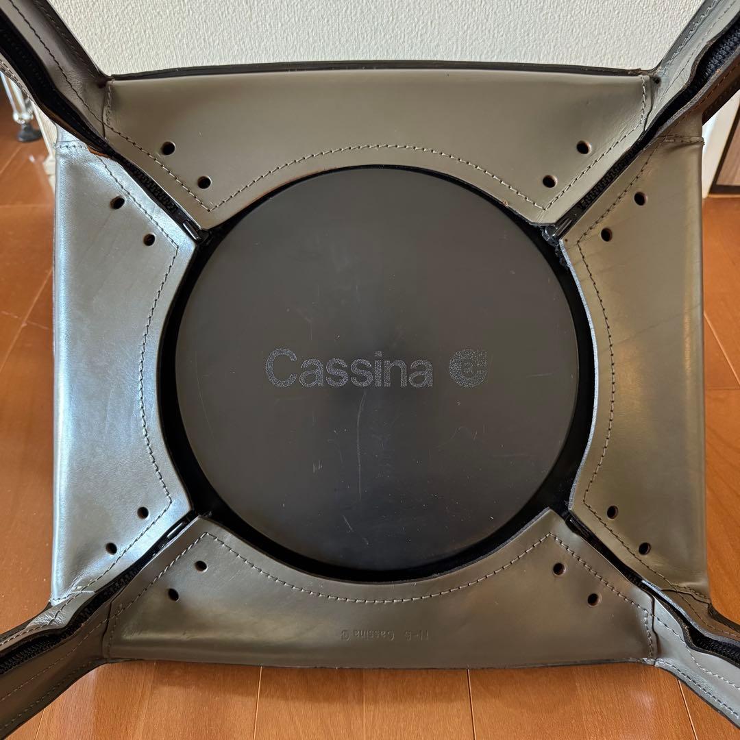 cassina カッシーナ 412 本革 ダイニングチェア ①セット売り