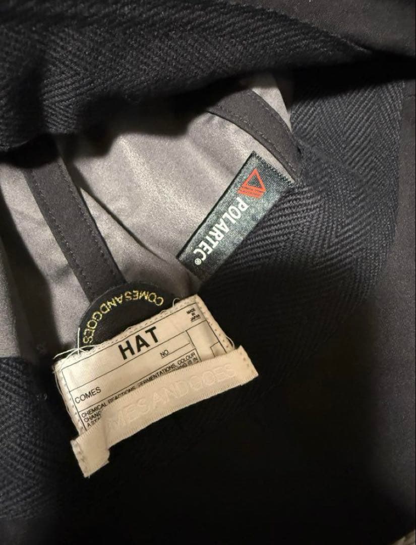 〈AH.H×カムズアンドゴーズ〉POLARTEC NEO SHELL 撥水ハット