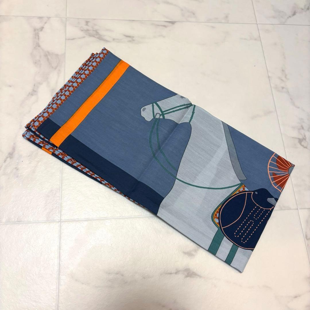 レア！　エルメス　カレ65　サーフィンファン　surfing fan スカーフ