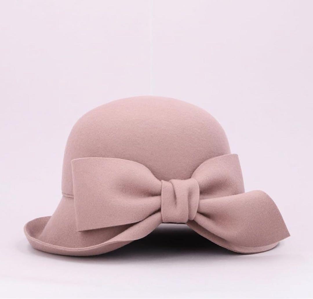 新品未使用CA4LA brulees3リボンハット　カシラ