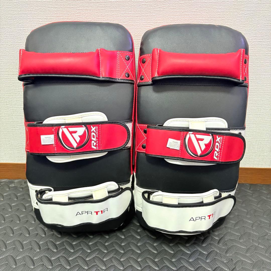 RDX キックミット APR-T1レッド（APR-T1R） 2個セット